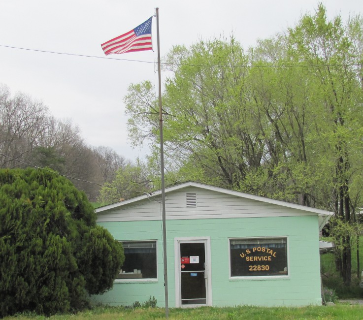US Post Office Fulks Run, Virginia
