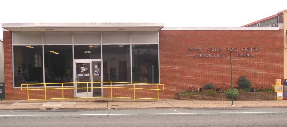 US Post Office Gordonsville, Virginia