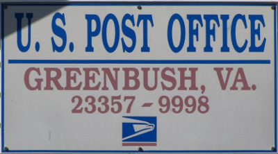 US Post Office Greenbush, Virginia