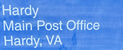 US Post Office Hardy, Virginia