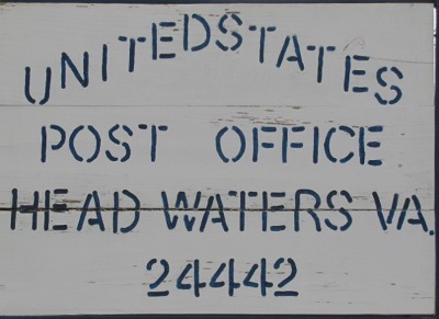 US Post Office Head Waters, Virginia