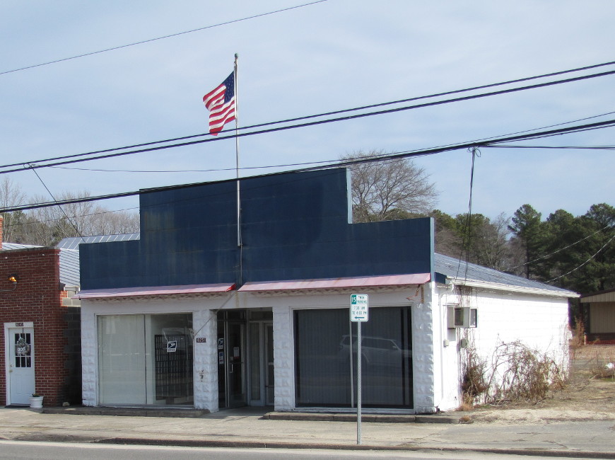 US Post Office Hudgins, Virginia