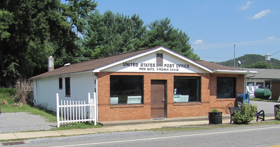 US Post Office Iron Gate, Virginia