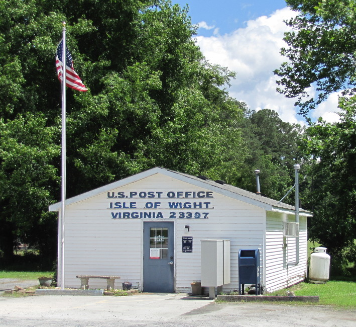 US Post Office Isle of Wight, Virginia