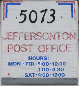 US Post Office Jeffersonton, Virginia