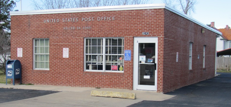 US Post Office Keller, Virginia