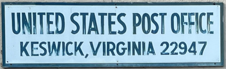 US Post Office Keswick, Virginia