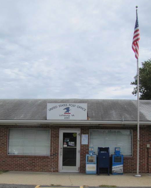 US Post Office Lottsburg, Virginia