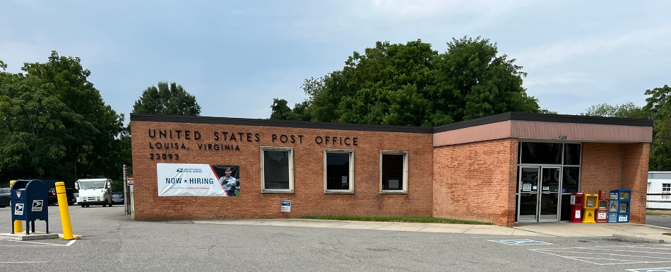 US Post Office Louisa, Virginia
