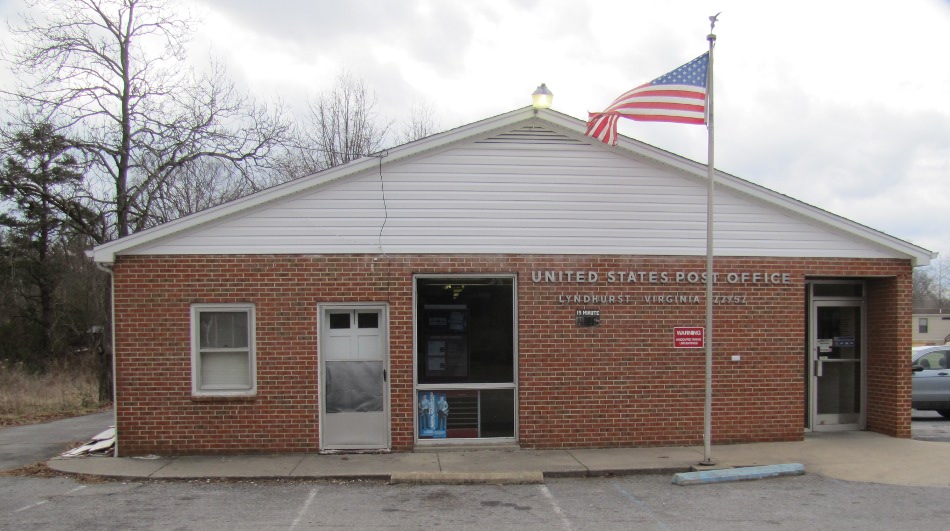 US Post Office Lyndhurst, Virginia