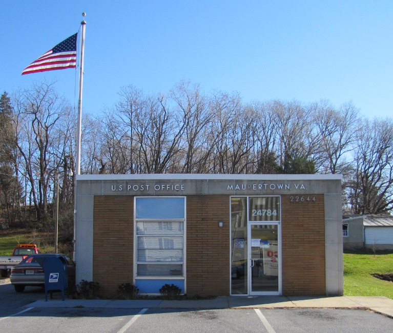 US Post Office Mauertown, Virginia