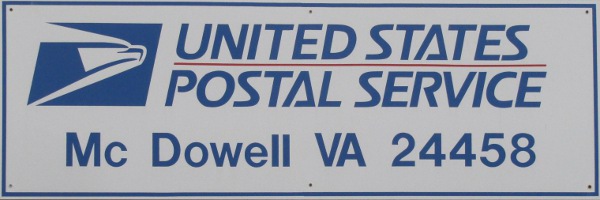 US Post Office McDowell, Virginia