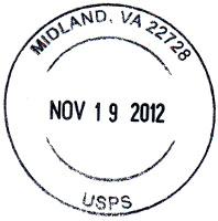 US Post Office Midland, Virginia