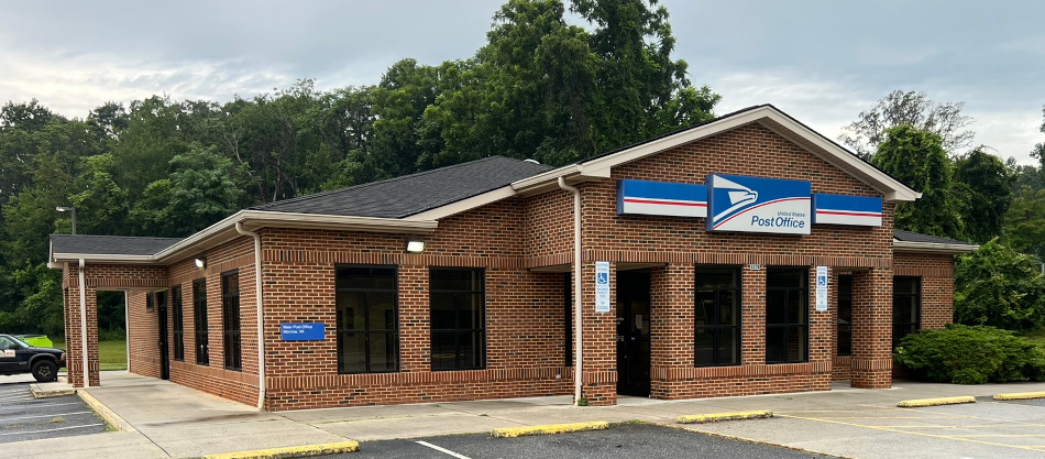 US Post Office Monroe, Virginia