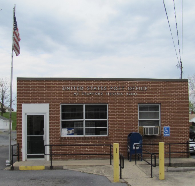US Post Office Mount Crawford, Virginia