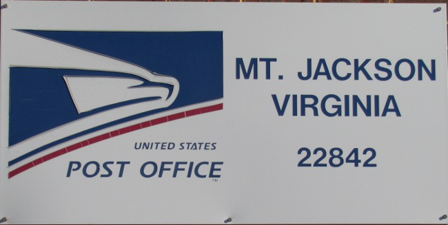 US Post Office Mount Jackson, Virginia