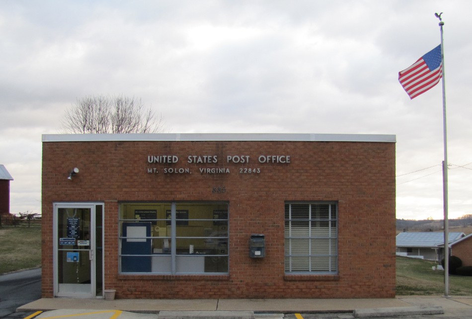 US Post Office Mount Solon, Virginia