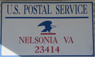 US Post Office Nelsonia, Virginia