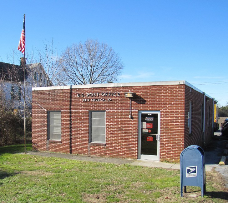 US Post Office New Church, Virginia