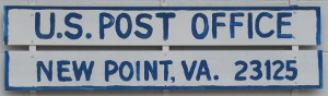 US Post Office New Point, Virginia