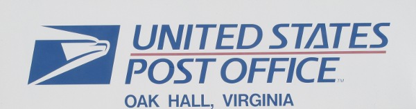 US Post Office Oak Hall, Virginia