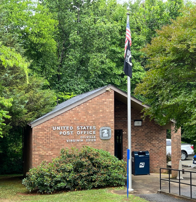 US Post Office Oilville, Virginia