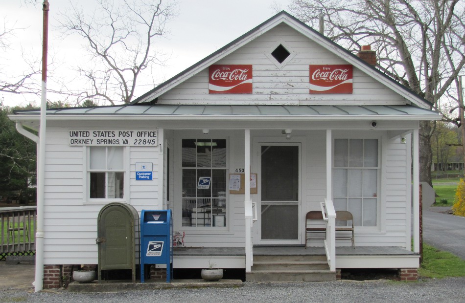 US Post Office Orkney Springs, Virginia