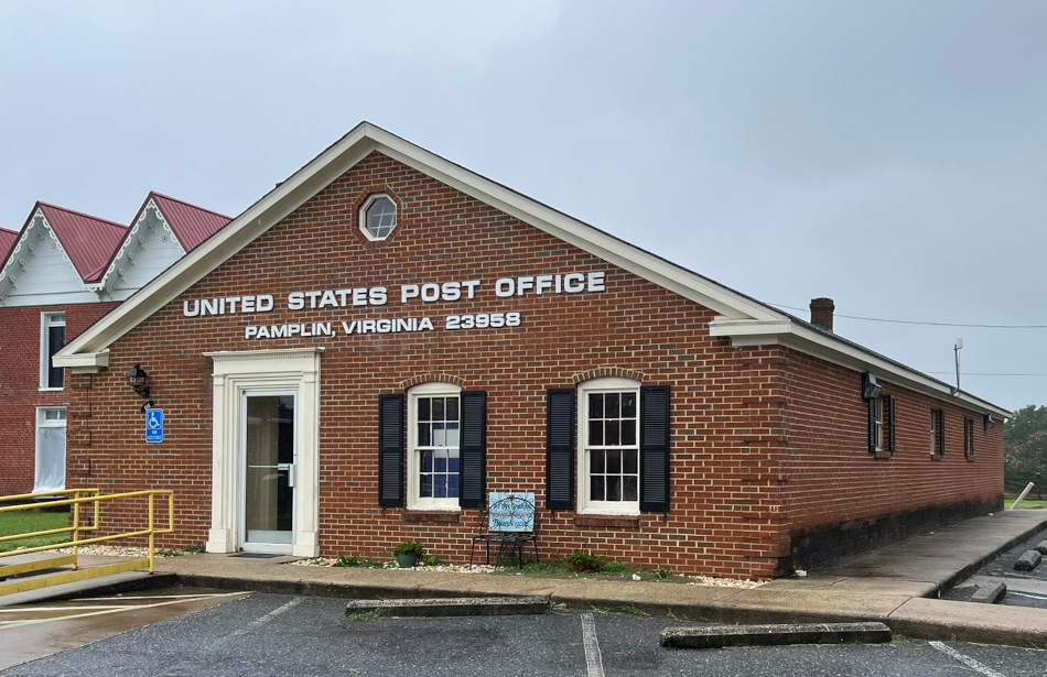 US Post Office Pamplin, Virginia