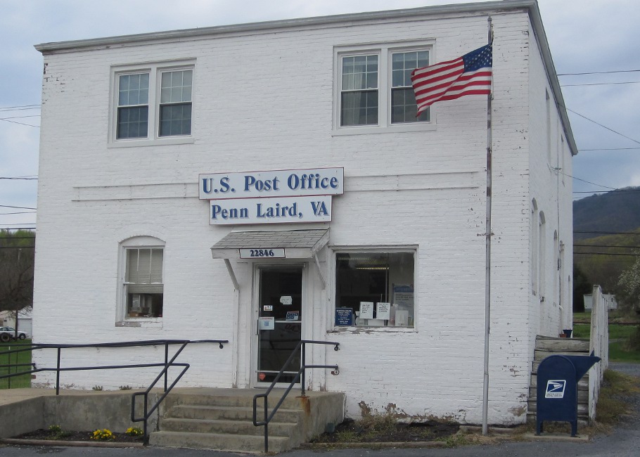 US Post Office Penn Laird, Virginia