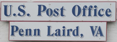US Post Office Penn Laird, Virginia