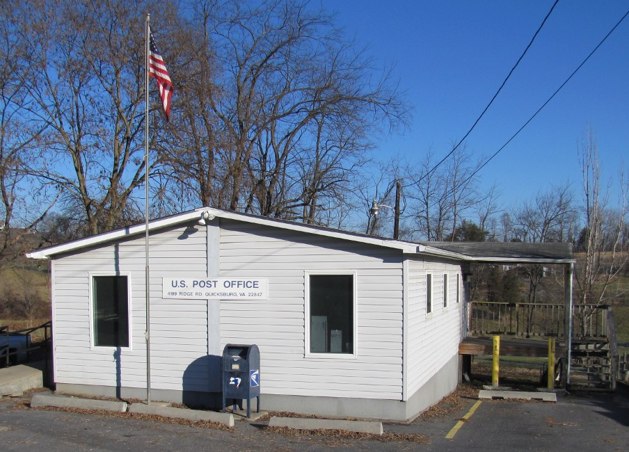 US Post Office Quicksburg, Virginia