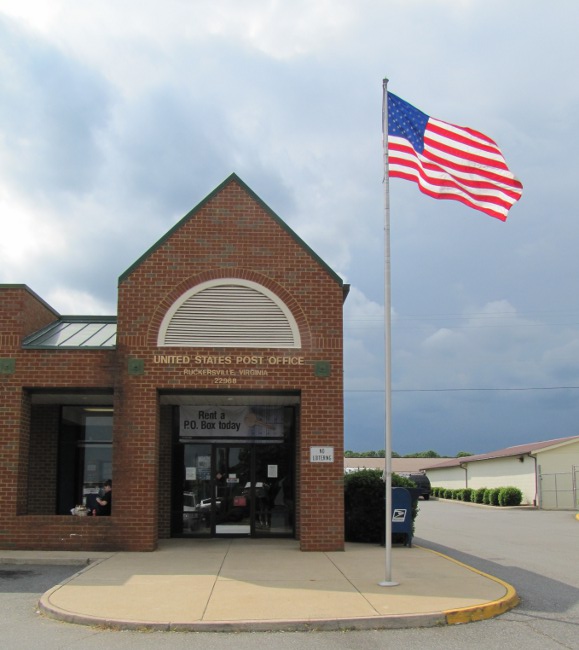 US Post Office Ruckersville, Virginia
