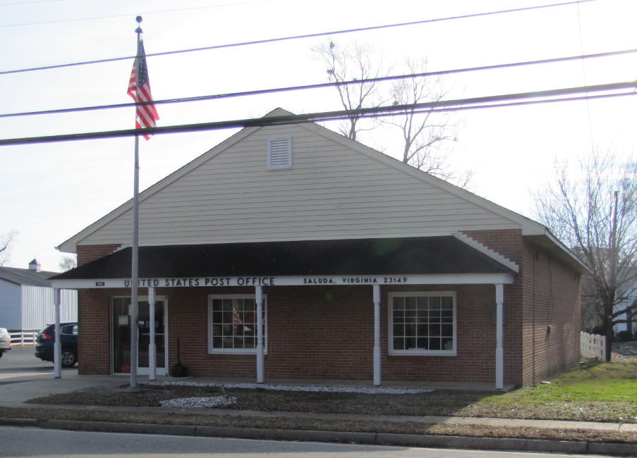 US Post Office Saluda, Virginia