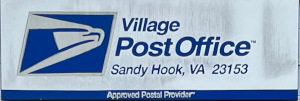 US Post Office Sandy Hook, Virginia