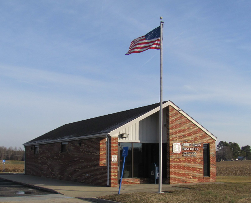 US Post Office Shacklefords, Virginia