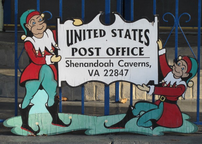 US Post Office Shenandoah Caverns, Virginia