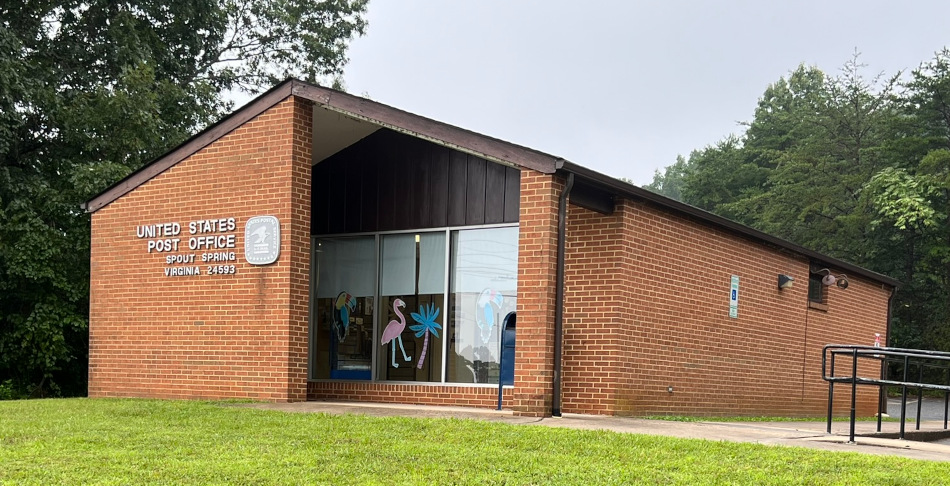 US Post Office Spout Spring, Virginia