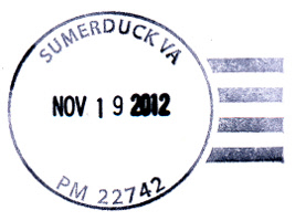 US Post Office Sumerduck, Virginia