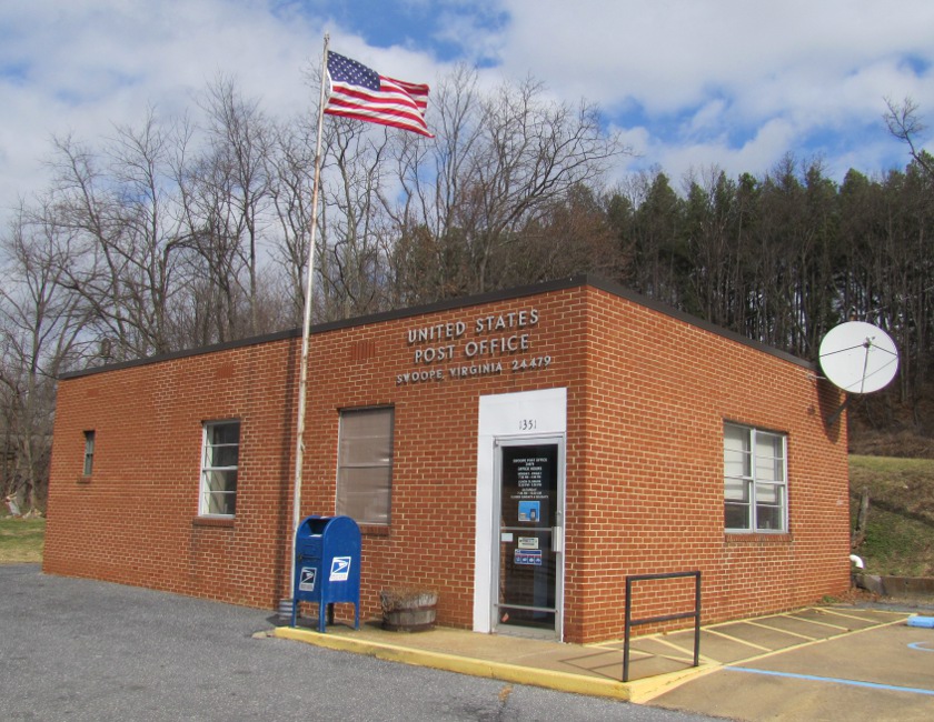 US Post Office Swoope, Virginia