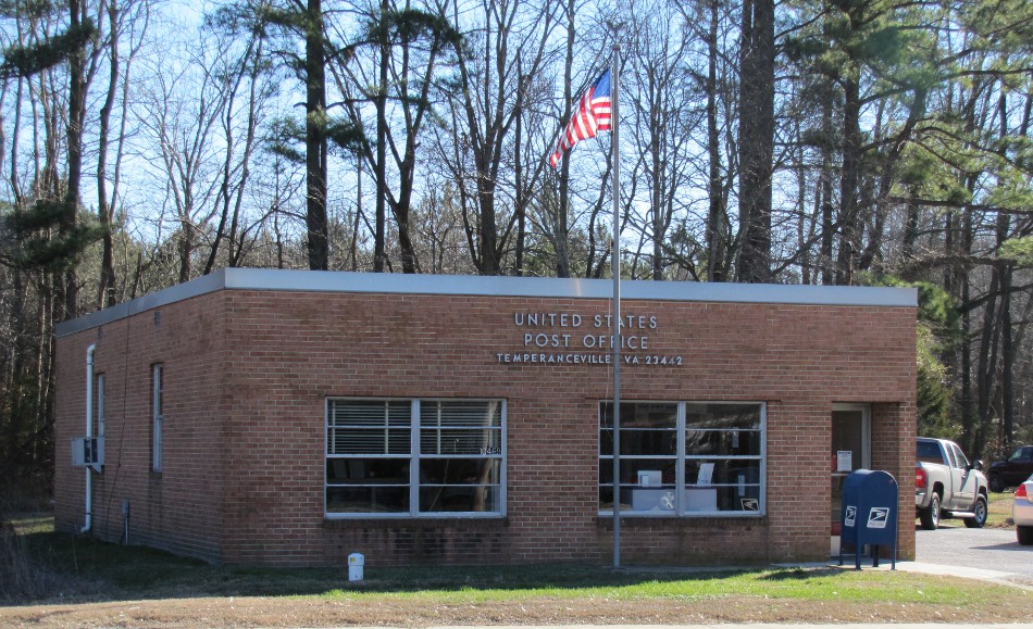 US Post Office Temperanceville, Virginia
