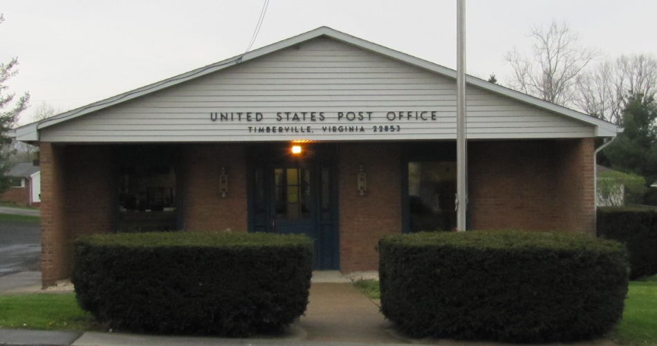 US Post Office Timberville, Virginia