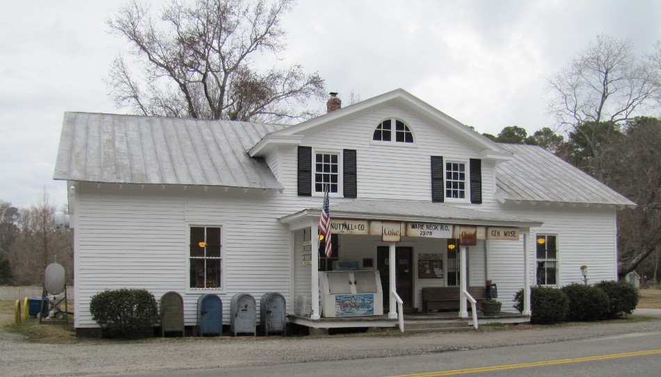 US Post Office Ware Neck, Virginia