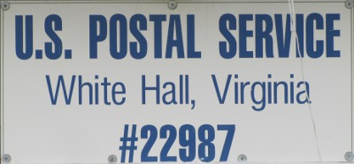 US Post Office White Hall, Virginia
