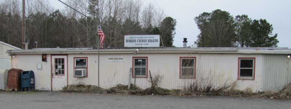 US Post Office Woods Cross Roads, Virginia