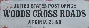 US Post Office Woods Cross Roads, Virginia