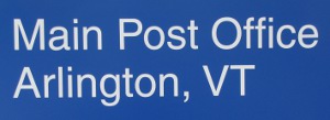 US Post Office Arlington, Vermont