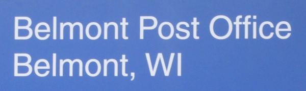 US Post Office Belmont, Wisconsin
