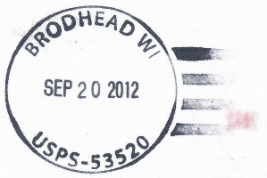 US Post Office Brodhead, Wisconsin