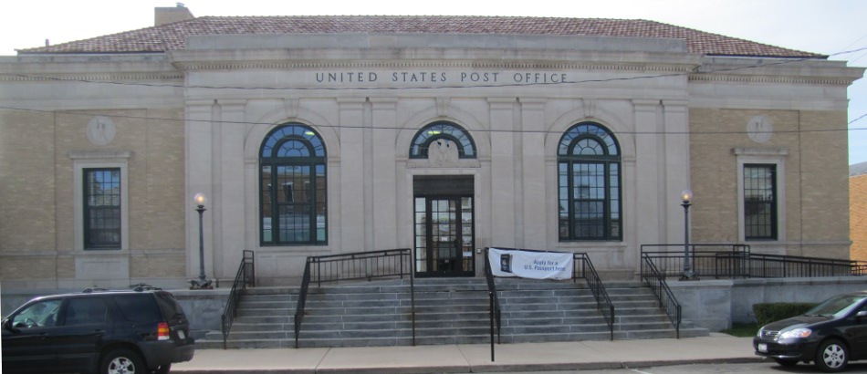 US Post Office Monroe, Wisconsin