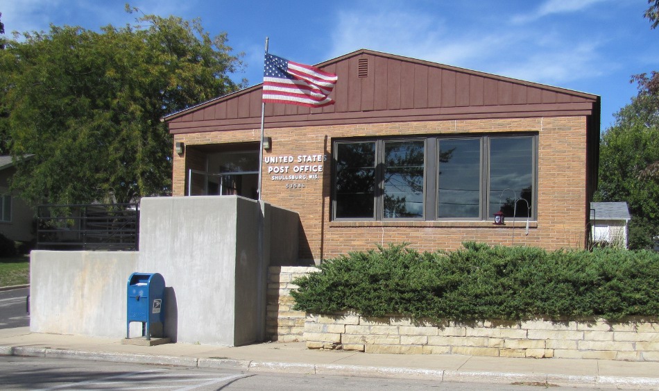 US Post Office Shullsburg, Wisconsin